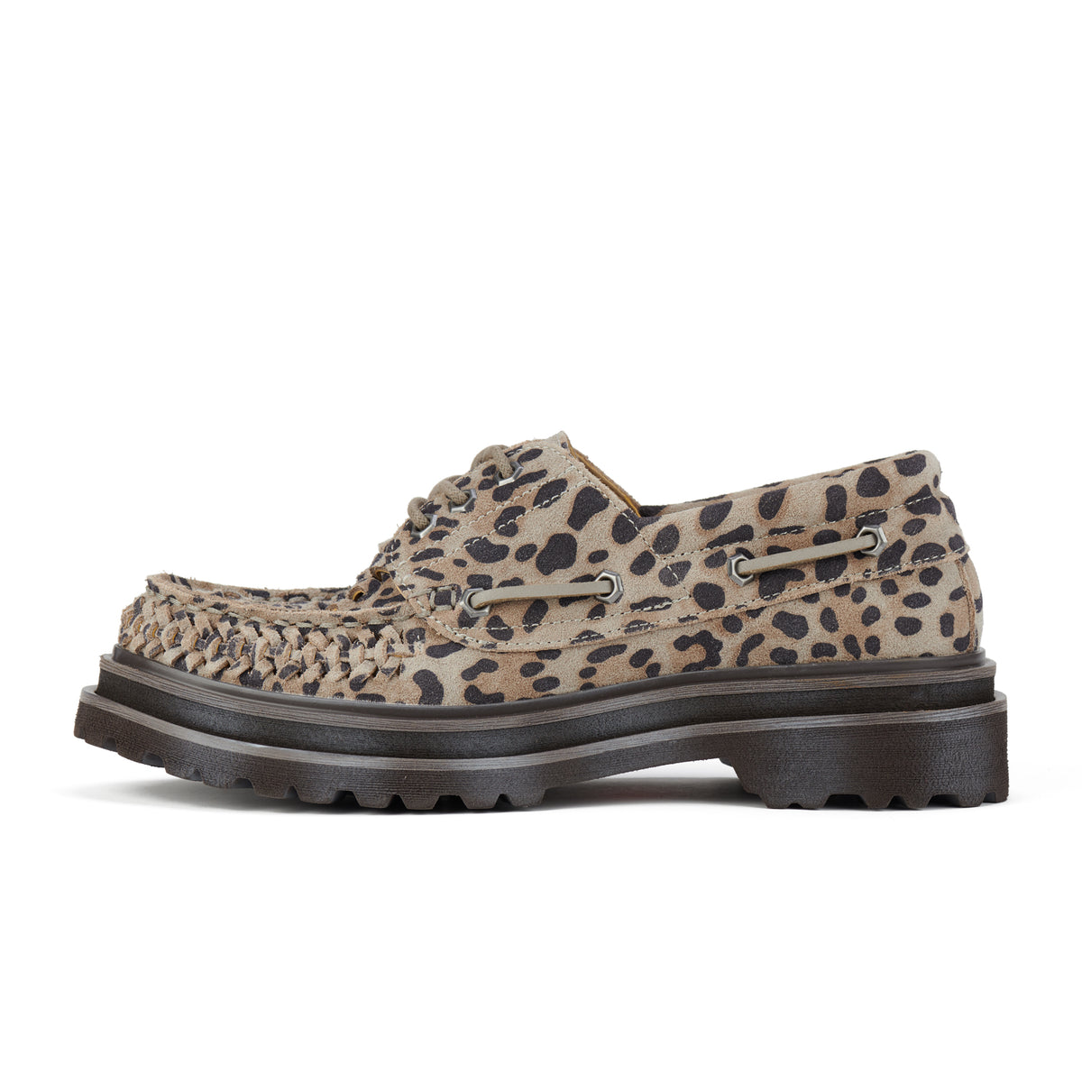 Boat Huarache Step Leopard