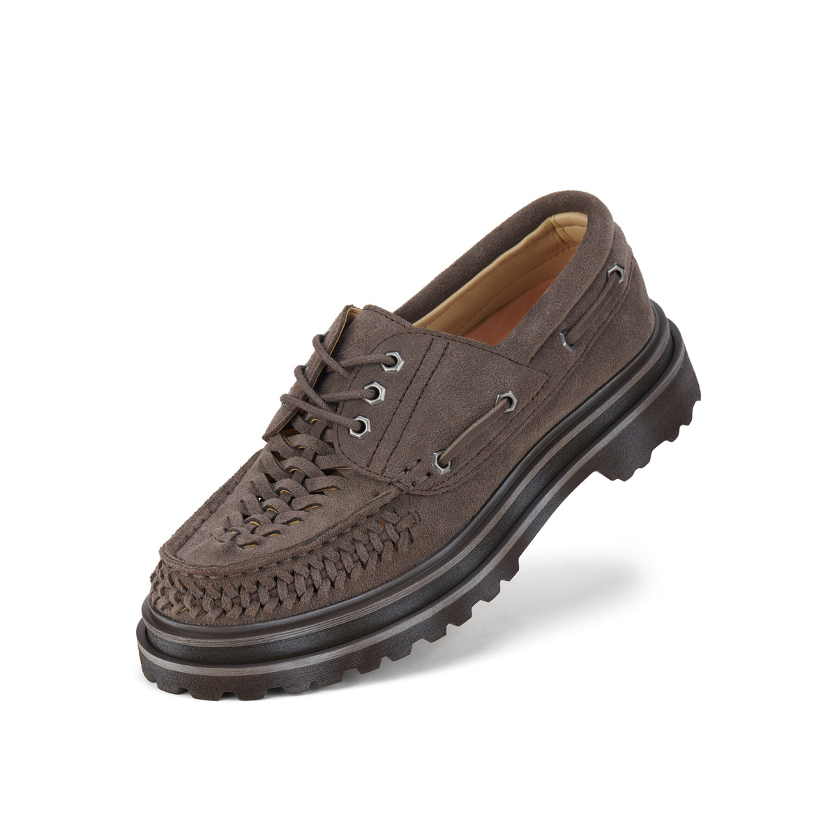 Boat Huarache Step Chocolate