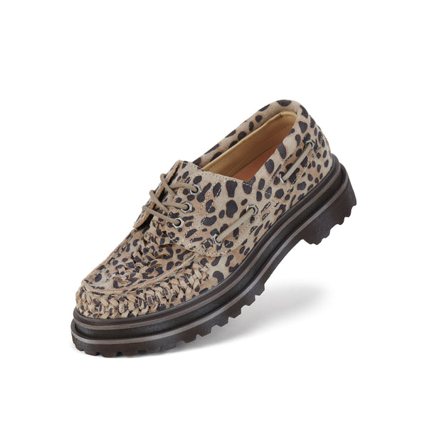Boat Huarache Step Leopard