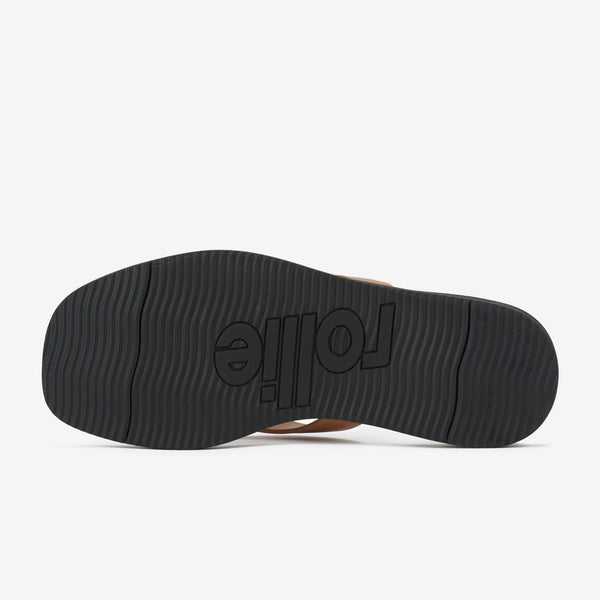 Square Toe Thong Tan/Black