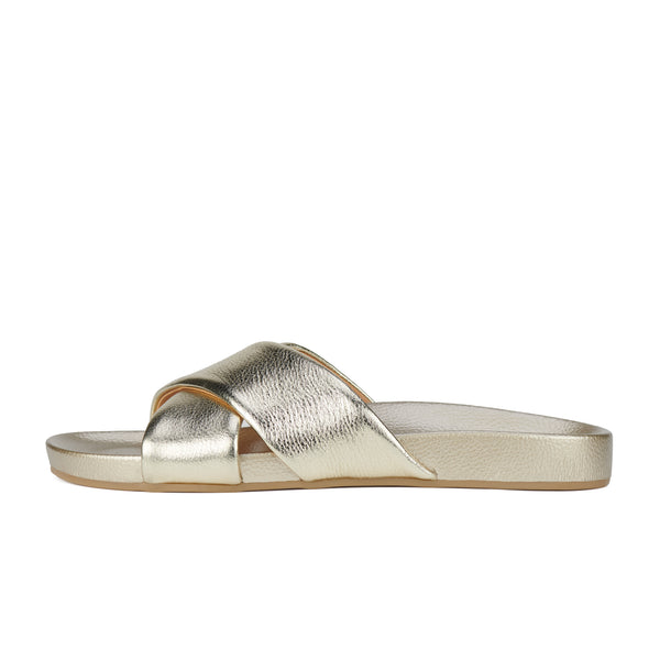 Tide Cross Slide Gold Tumble