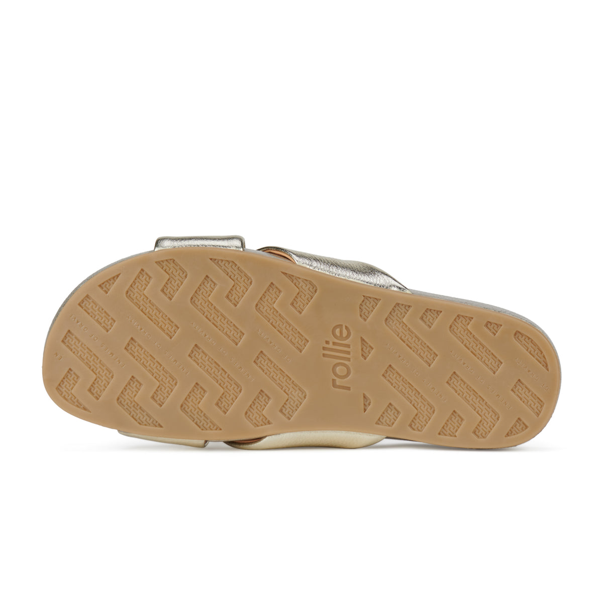 Tide Cross Slide Gold Tumble