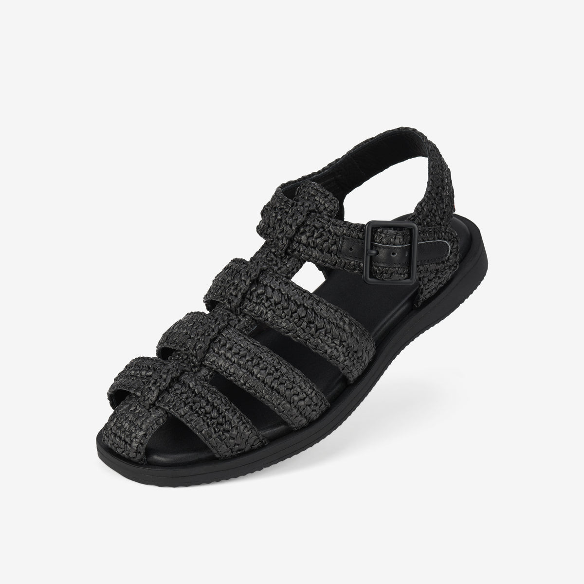 Sandal Fisherman Weave Black