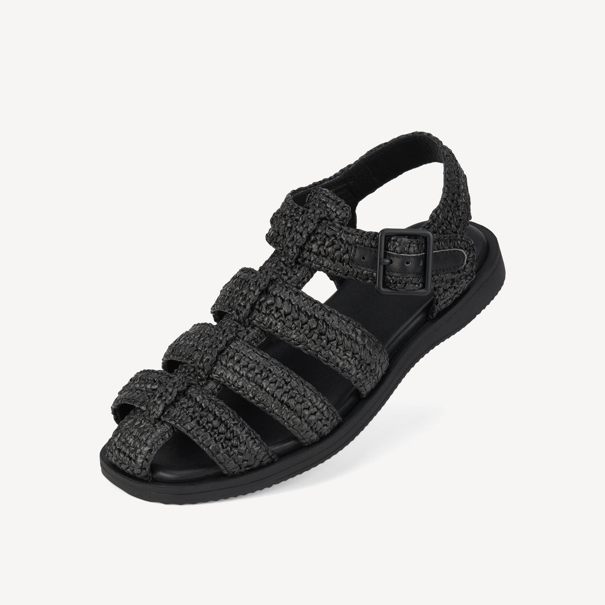 Sandal Fisherman Weave Black