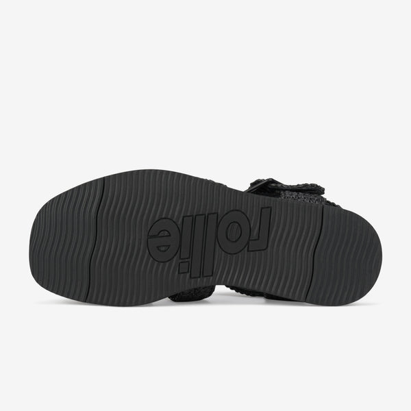 Sandal Fisherman Weave Black