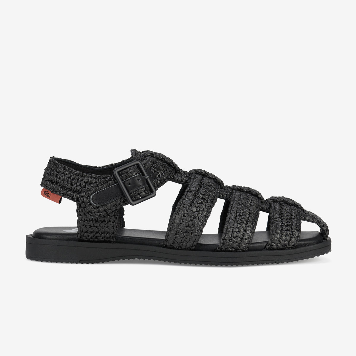 Sandal Fisherman Weave Black