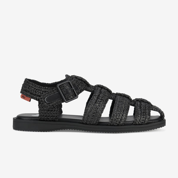 Sandal Fisherman Weave Black