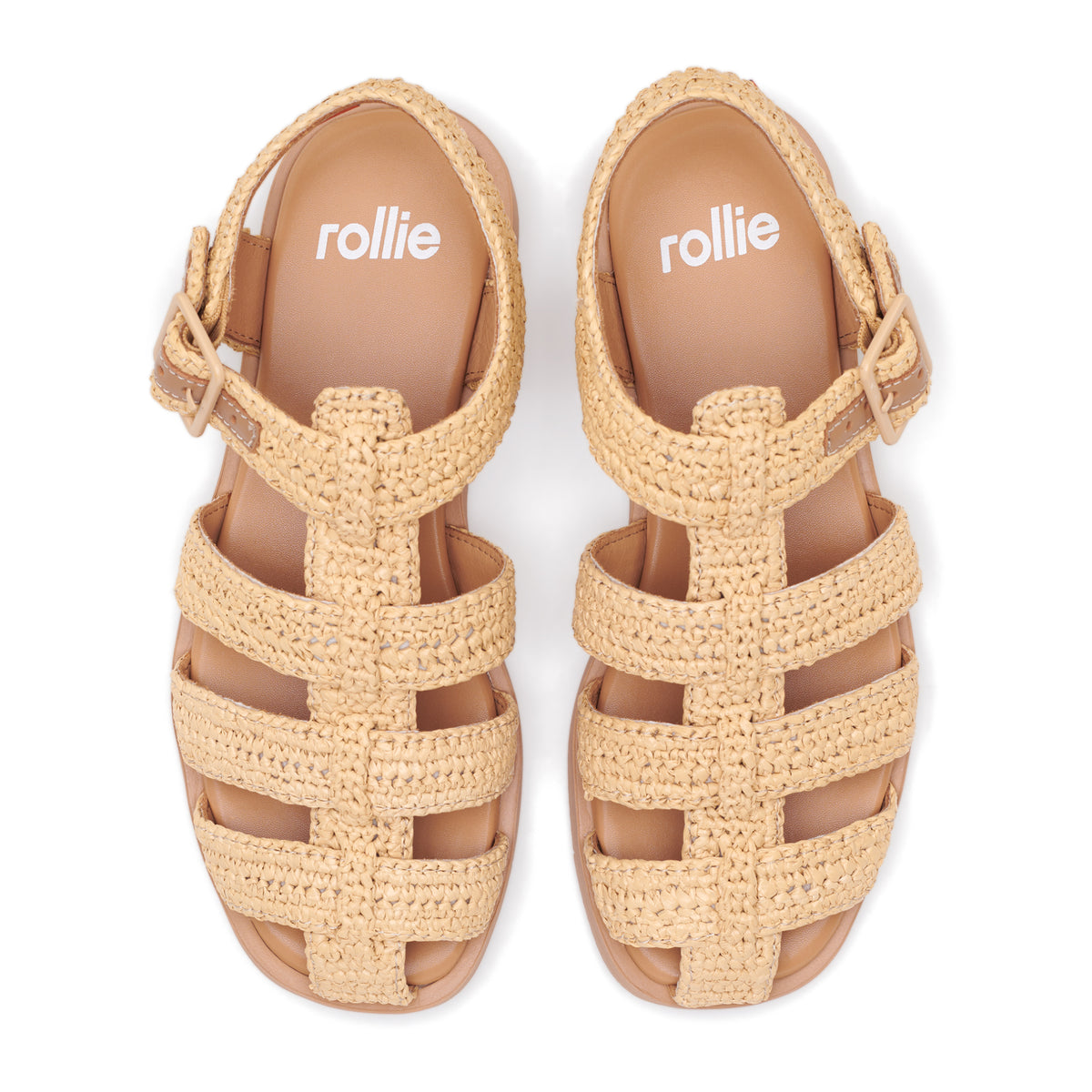 Sandal Fisherman Weave Tan