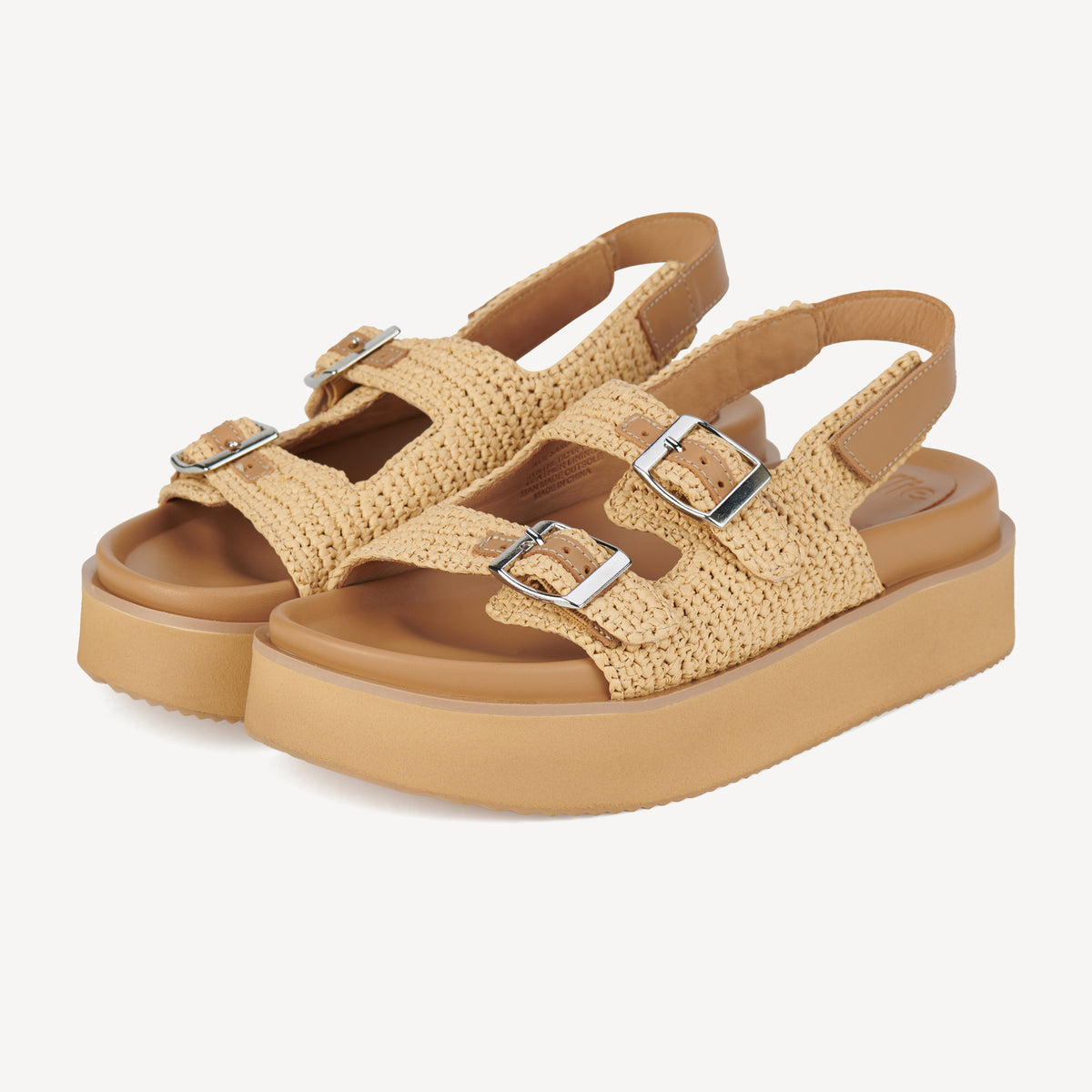 Ace Sandal Weave All Tan