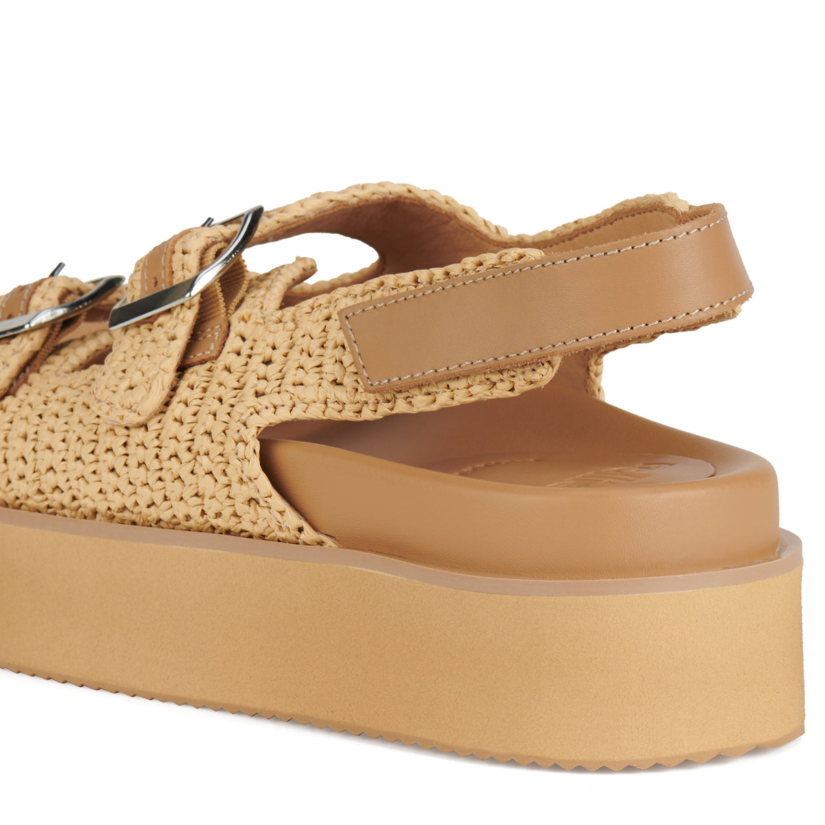 Ace Sandal Weave All Tan