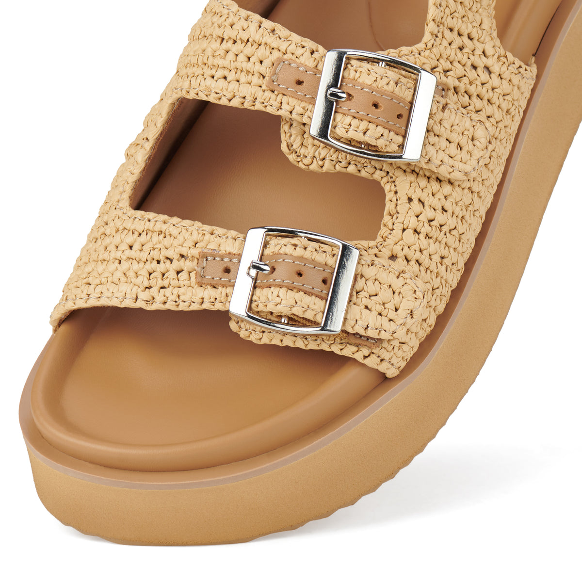 Ace Sandal Weave All Tan