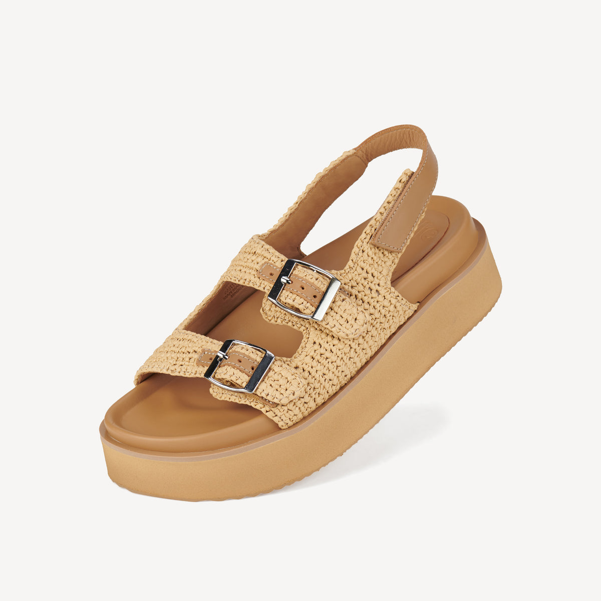 Ace Sandal Weave All Tan