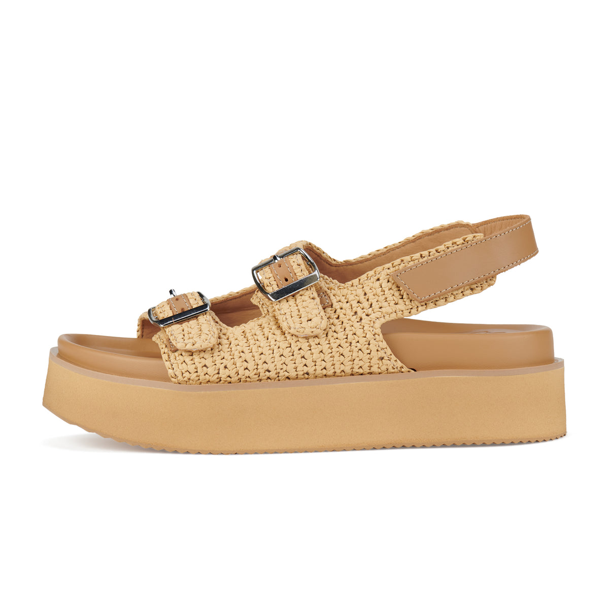 Ace Sandal Weave All Tan