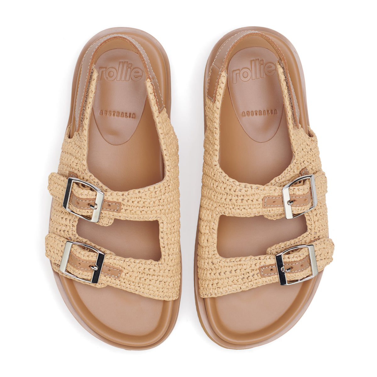 Ace Sandal Weave All Tan