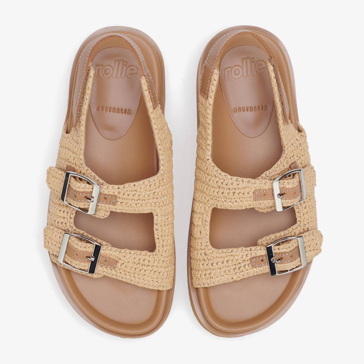 Ace Sandal Weave All Tan