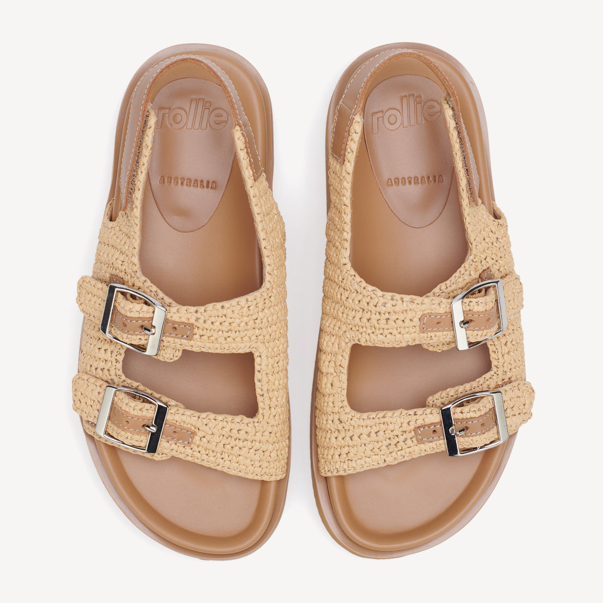 Ace Sandal Weave All Tan