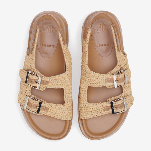 Ace Sandal Weave All Tan