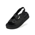 Ace Sandal Weave All Black