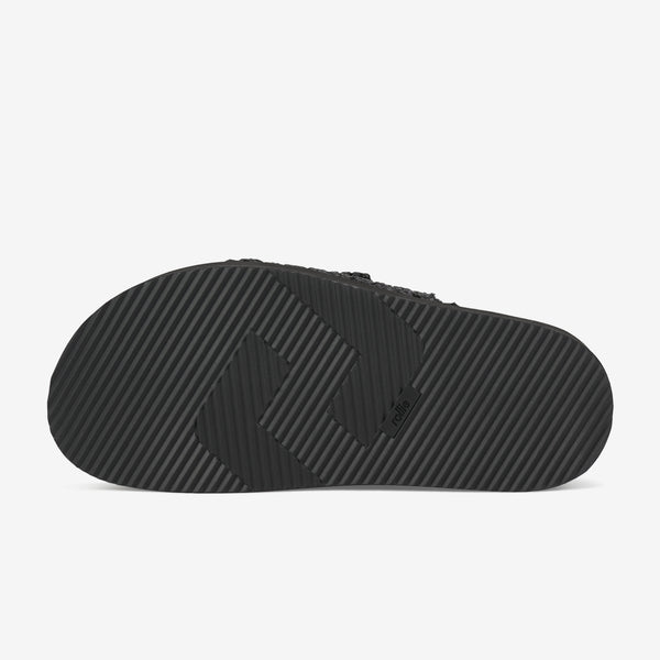 Ace Sandal Weave All Black