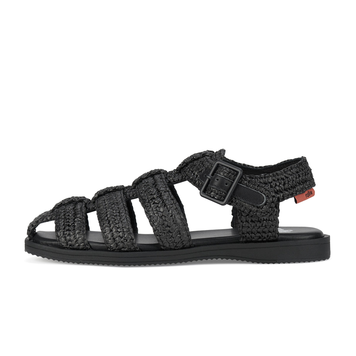 Sandal Fisherman Weave Black