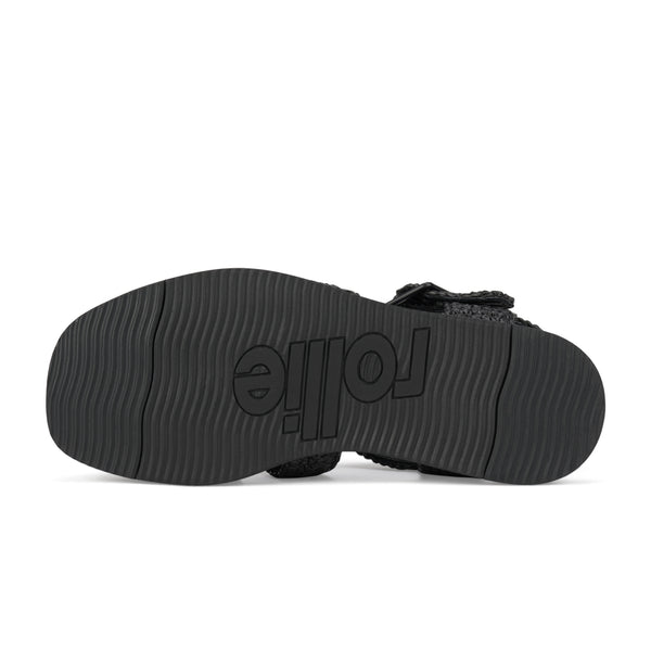 Sandal Fisherman Weave Black