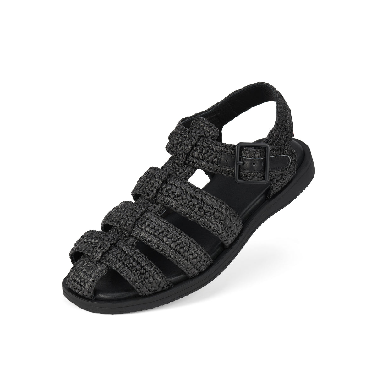 Sandal Fisherman Weave Black