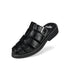 Mule Fisherman Black Croc