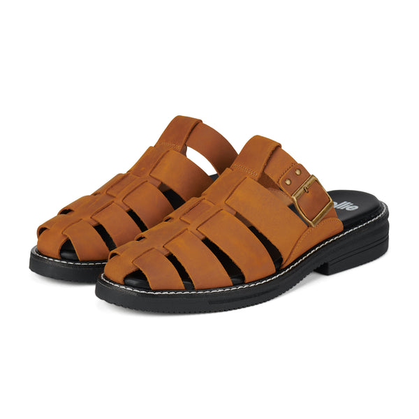Mule Fisherman Cognac
