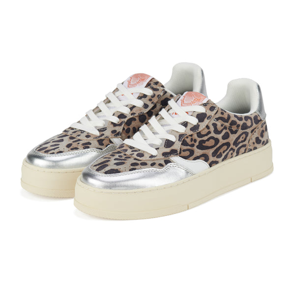CourtPro Low Leopard/Silver