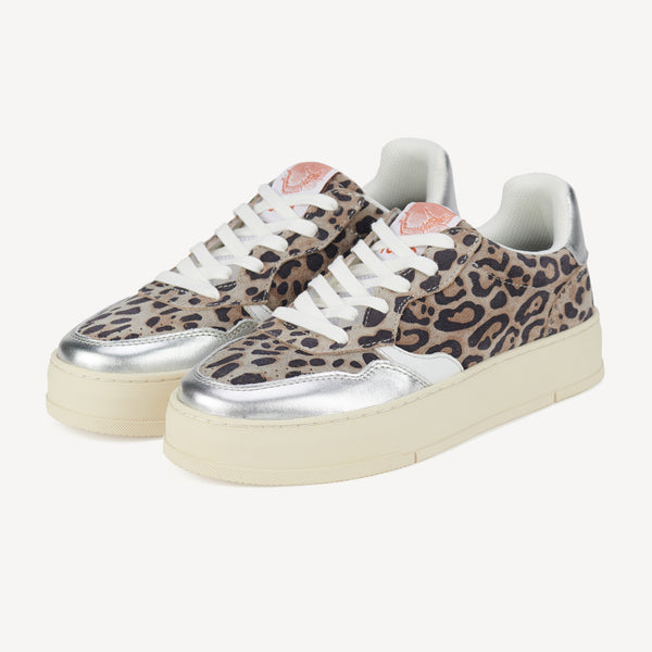 CourtPro Low Leopard/Silver