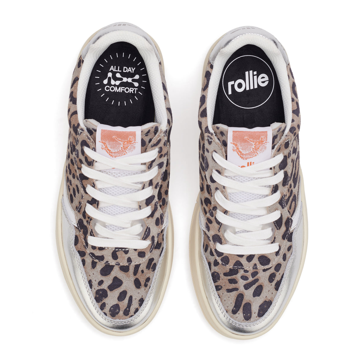 CourtPro Low Leopard/Silver