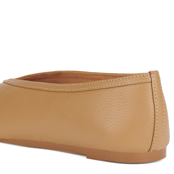 Ballet V Soft Tan