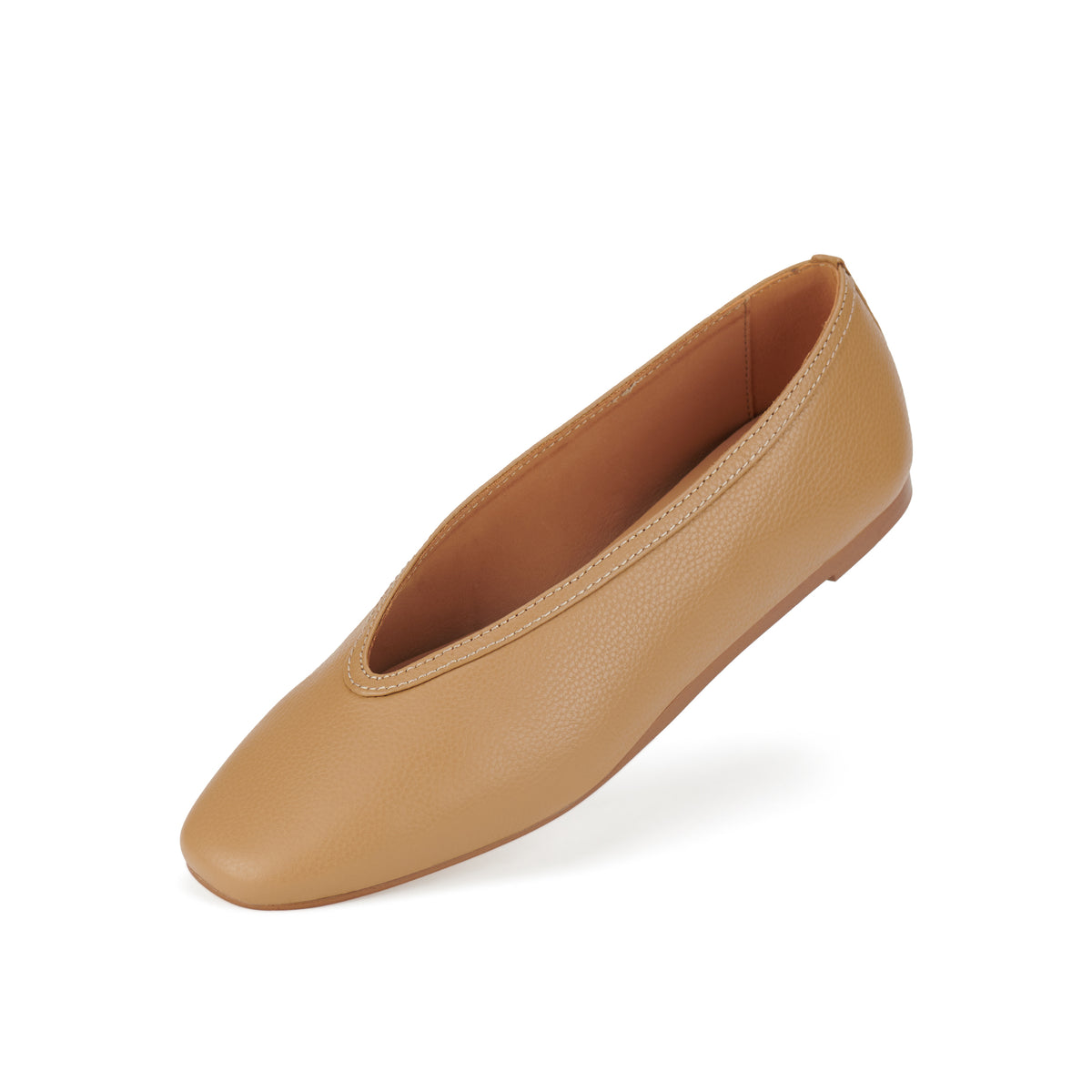 Ballet V Soft Tan