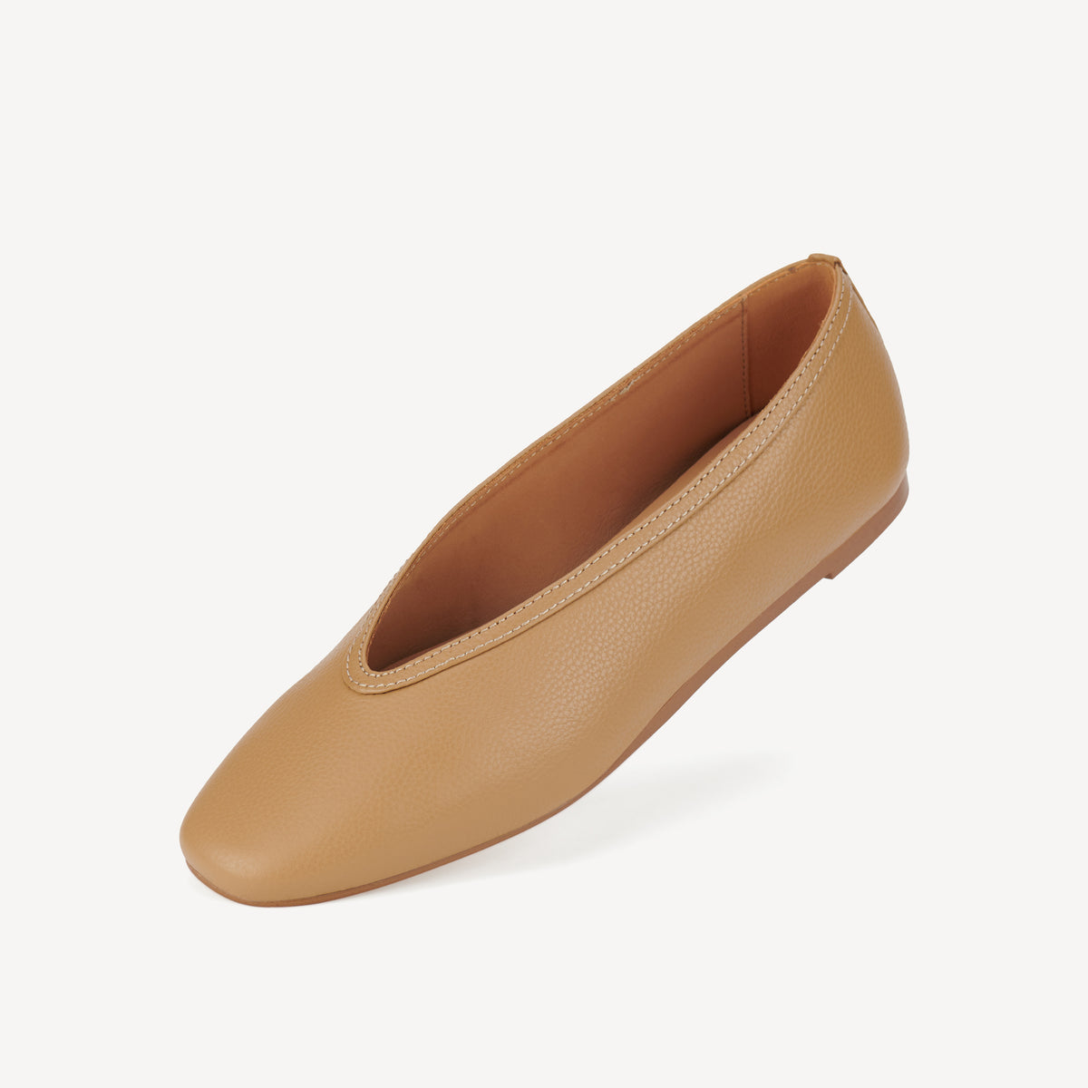 Ballet V Soft Tan