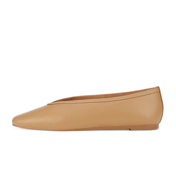 Ballet V Soft Tan