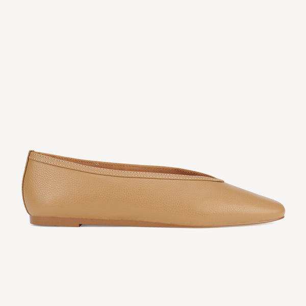 Ballet V Soft Tan