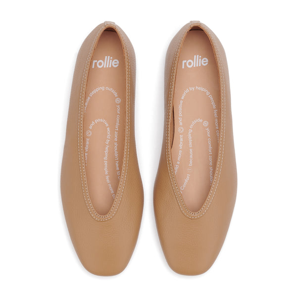 Ballet V Soft Tan