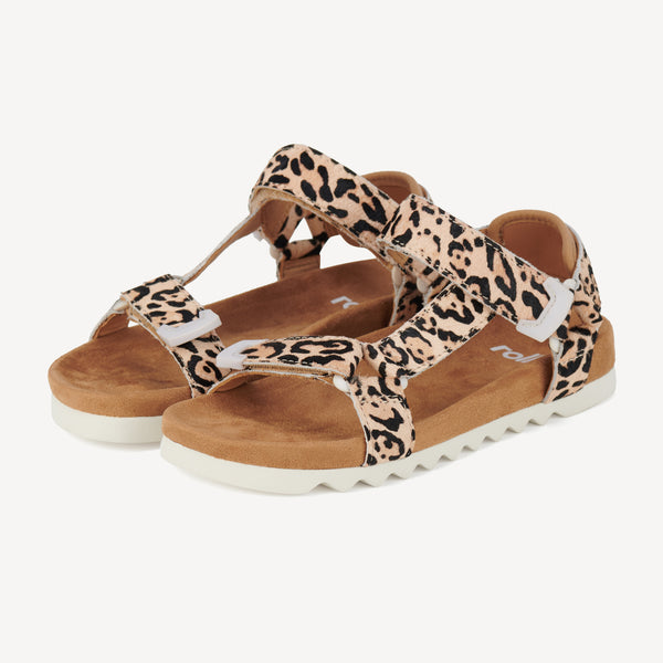 Sandal Tooth Wedge Neutral Leopard