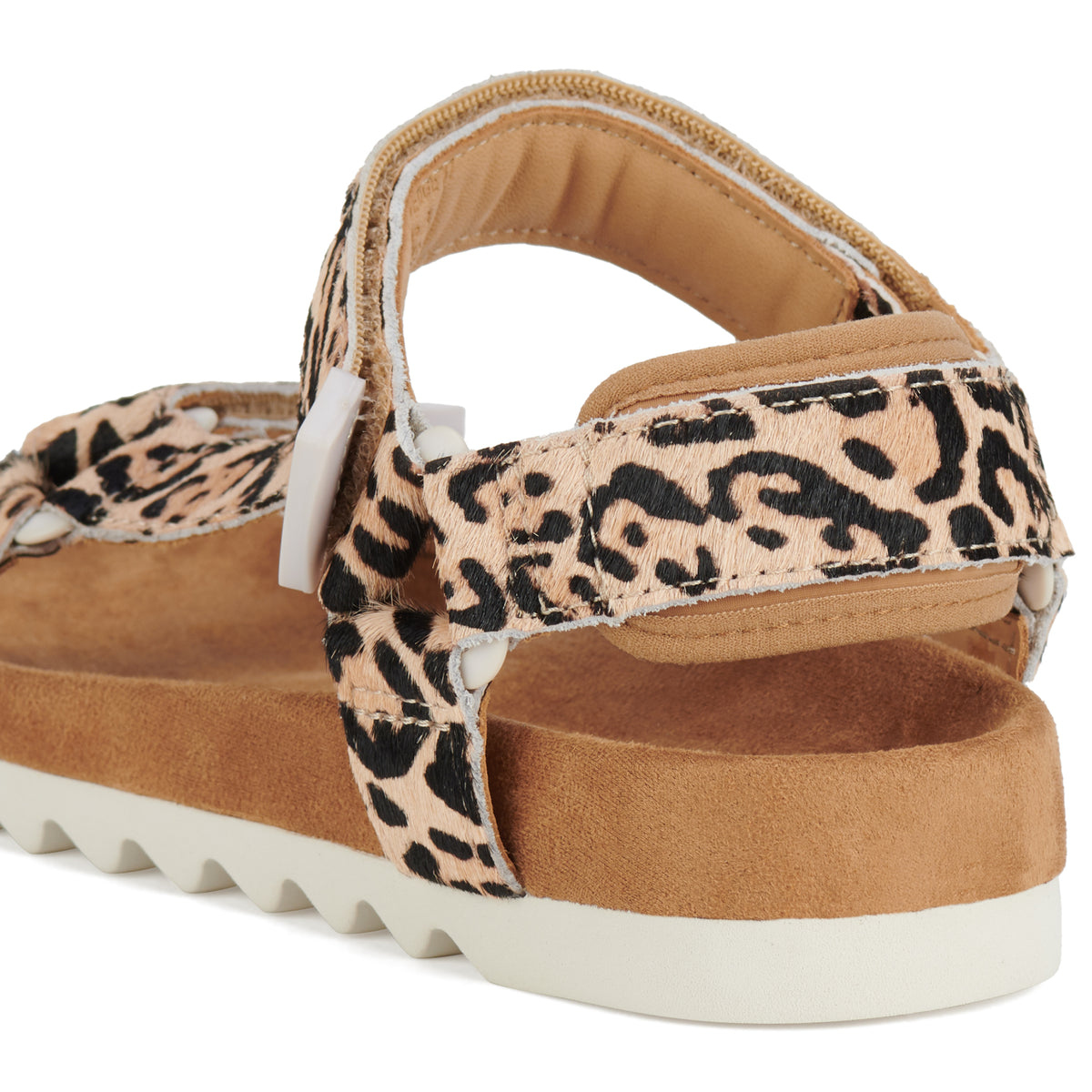 Sandal Tooth Wedge Neutral Leopard