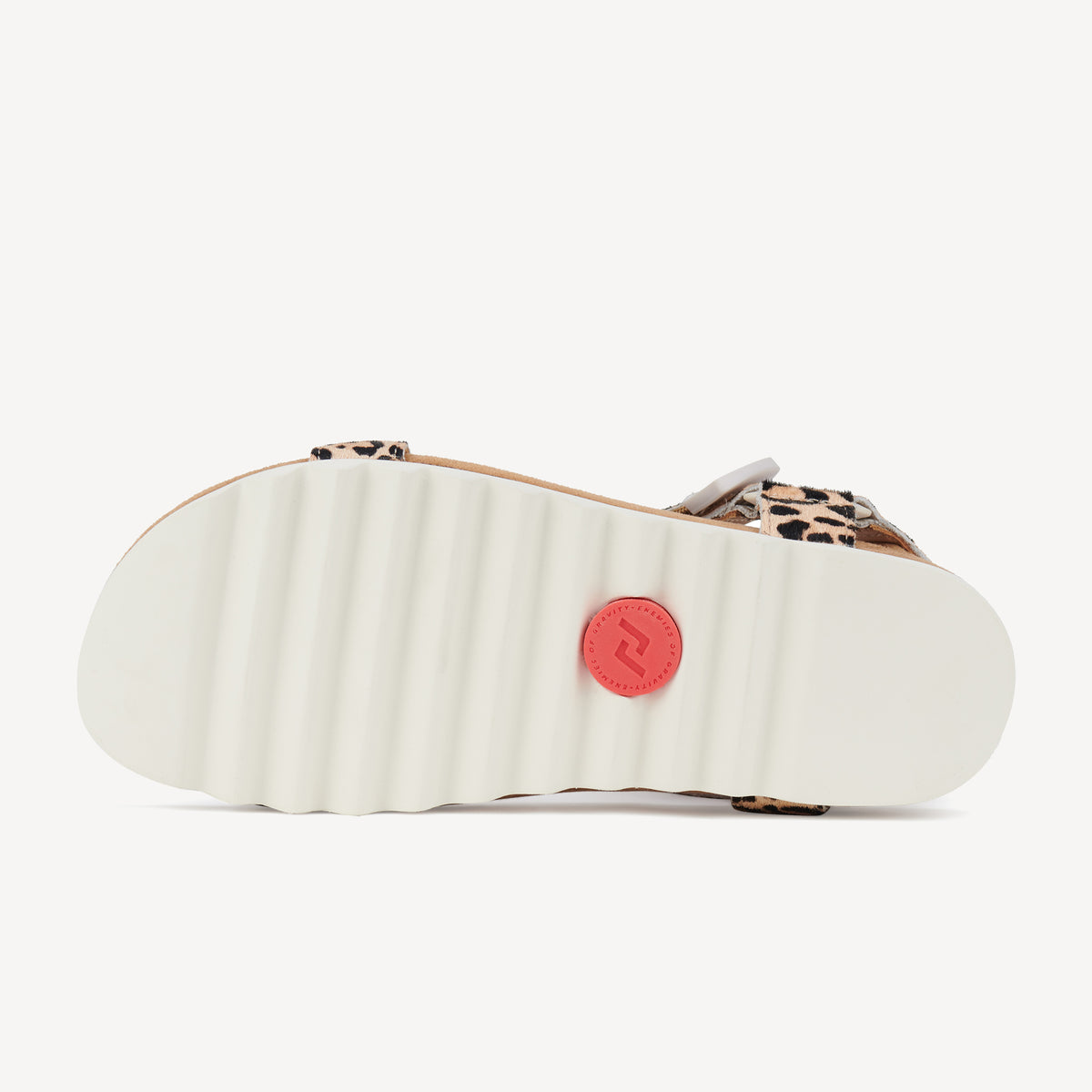 Sandal Tooth Wedge Neutral Leopard