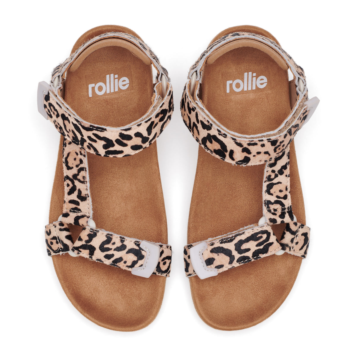 Sandal Tooth Wedge Neutral Leopard