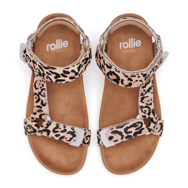 Sandal Tooth Wedge Neutral Leopard