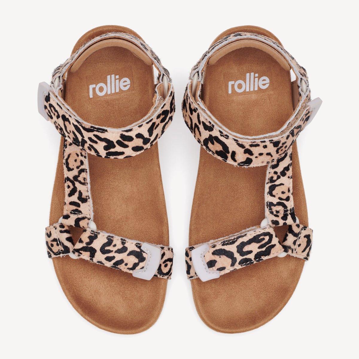 Sandal Tooth Wedge Neutral Leopard