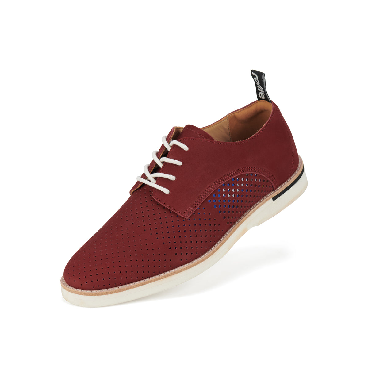 Derby Mens Punch Stack Merlot