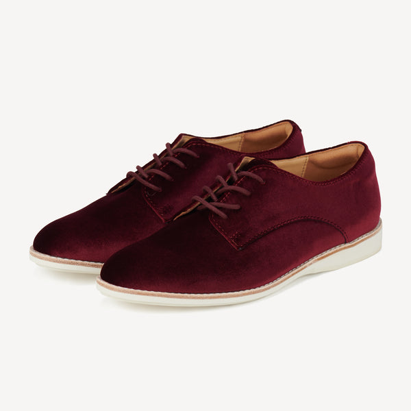 Derby Dark Cherry Velvet