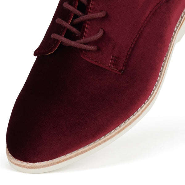 Derby Dark Cherry Velvet