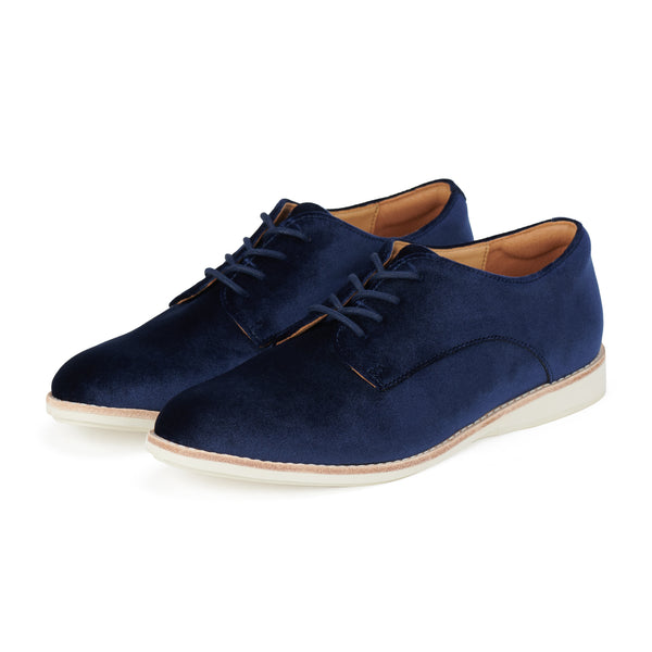 Derby Navy Velvet