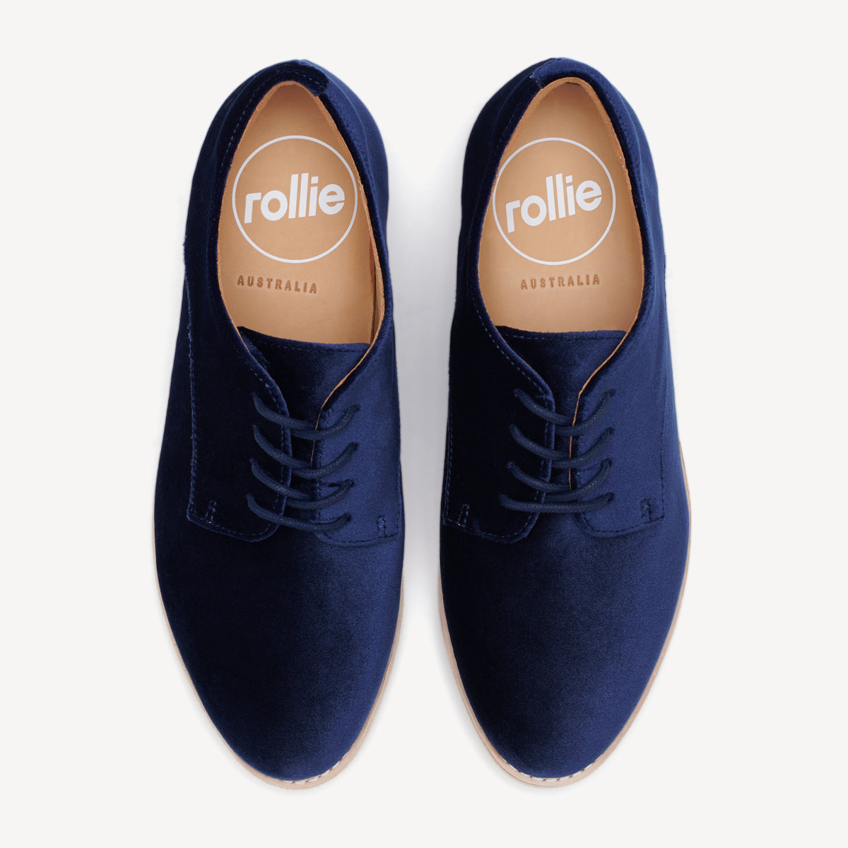 Derby Navy Velvet