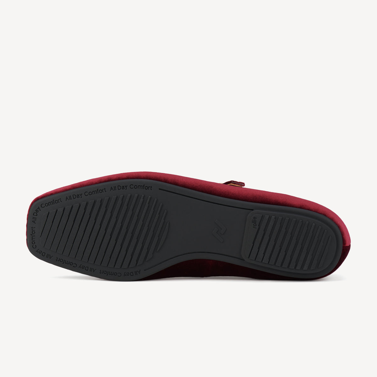 Mary Jane Dark Cherry Velvet