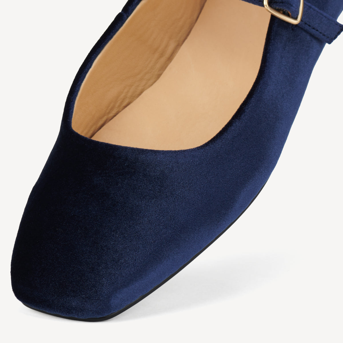 Mary Jane Navy Velvet